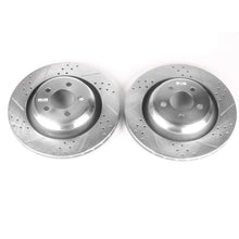 Load image into Gallery viewer, PowerStop Brake Rotors - Slot &amp; Drilled Power Stop 05-10 Chrysler 300 Rear Evolution Drilled &amp; Slotted Rotors - Pair