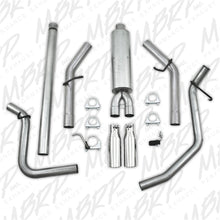 Load image into Gallery viewer, MBRP Catback MBRP 2009 Chev/GMC 1500 4.8/5.3L EC/CC (excluding 8 bed) Cat Back Dual Split Side
