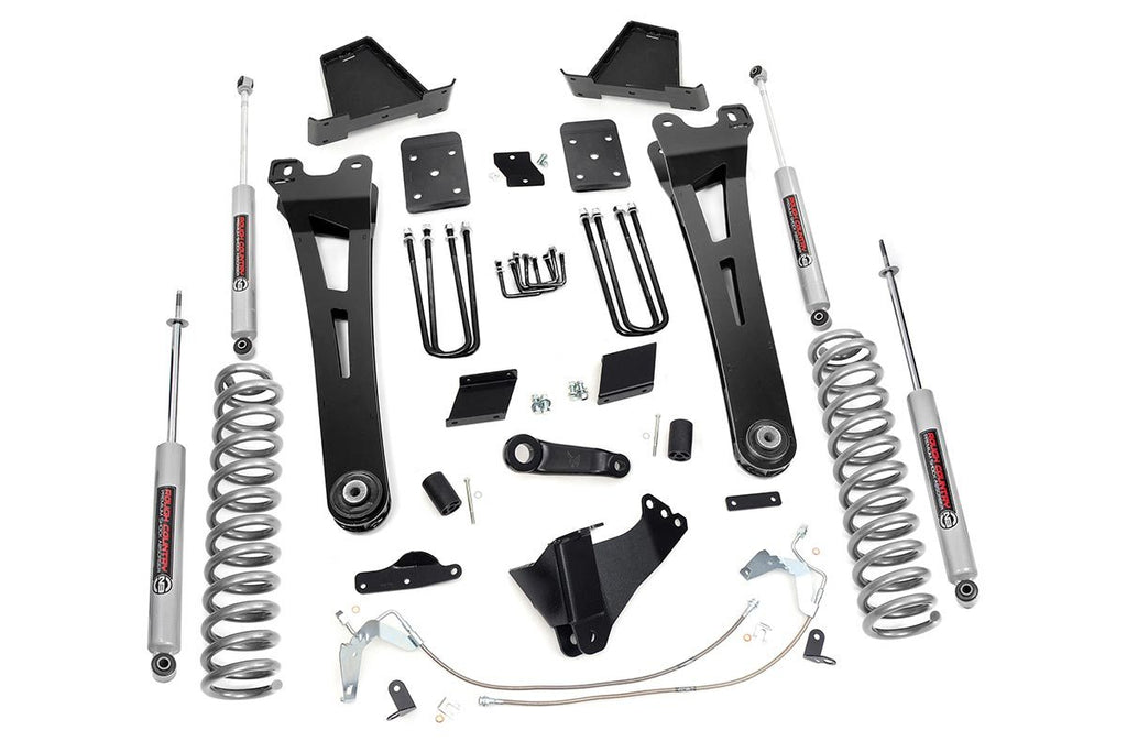 Rough Country Lift Kits 6 Inch Ford Radius Arm Suspension Lift Kit 11-14 F-250 Overloads Rough Country - 540.20