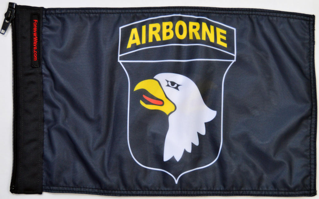 Forever Wave Military Car Flags Airborne 101st Division Flag Forever Wave - 5400