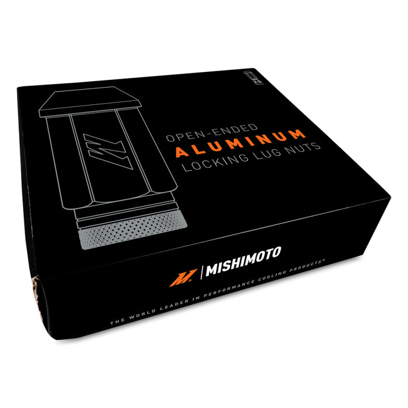 Mishimoto Lug Nuts Mishimoto Aluminum Locking Lug Nuts M12x1.25 20pc Set Silver