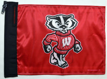 Load image into Gallery viewer, Forever Wave NCAA/College Car Flags Wisconsin Flag Forever Wave - 5418
