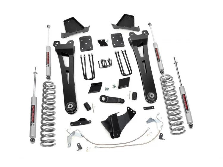 Rough Country Lift Kits 6 Inch Ford Radius Arm Suspension Lift Kit 15-16 F-250 Overloads Rough Country - 542.20