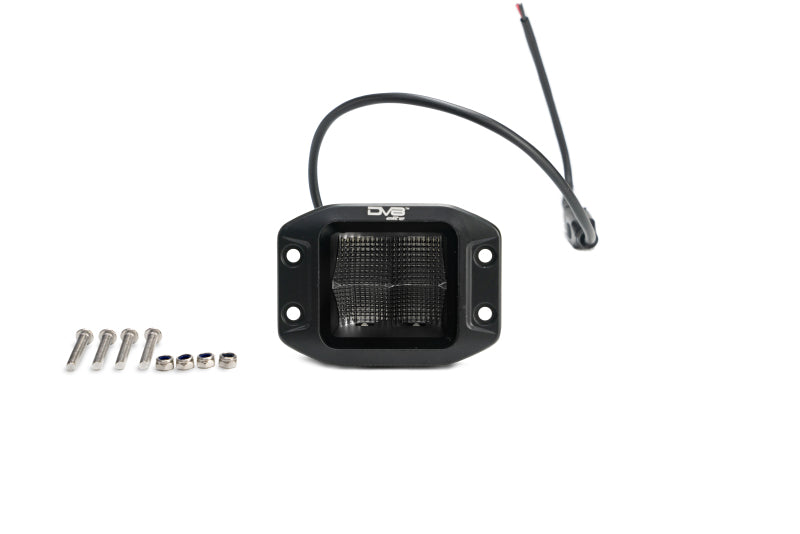 DV8 Offroad Light Bars & Cubes DV8 Offroad Elite Series 3in Cube LED Light 40W Spot 3W LED