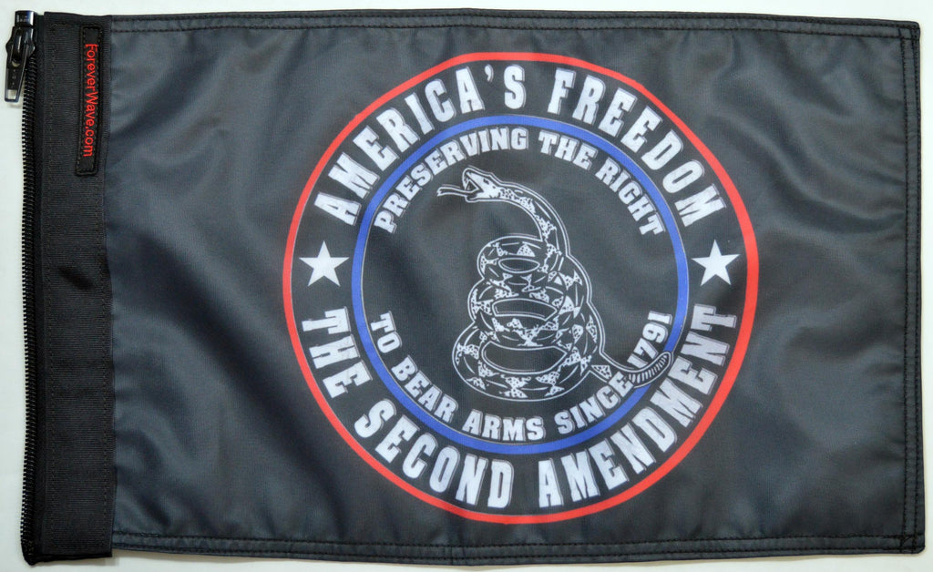 Forever Wave Specialty Car Flags 2nd Amendment Flag Forever Wave - 5447