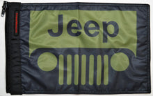 Load image into Gallery viewer, Forever Wave Specialty Car Flags Jeep Grill OD Green Flag Forever Wave - 5451