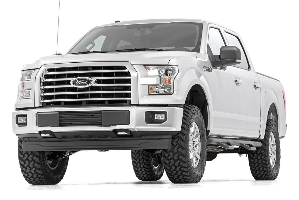 Rough Country Lift Kits 3 Inch Ford Bolt-On Arm Lift Kit 14-20 F-150 4WD Rough Country - 54531