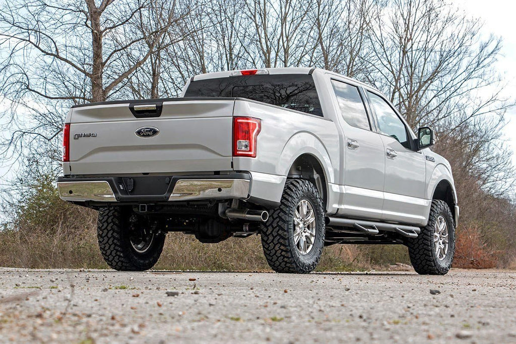 Rough Country Lift Kits 3.0 Inch Ford Bolt-On Arm Lift Kit w/ Vertex For 14-20 F-150 4WD Rough Country - 54550