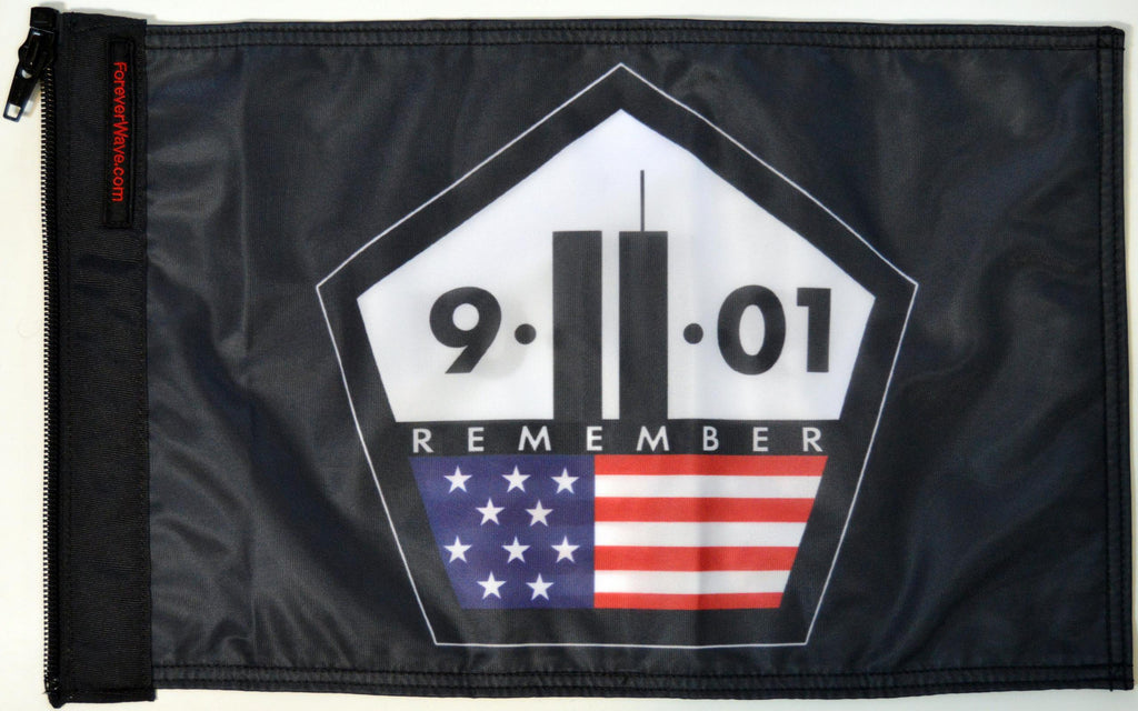 Forever Wave Specialty Car Flags 911 Remember Flag Forever Wave - 5486