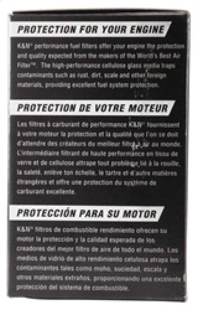 K&N Engineering Fuel Filters K&N Fuel Filter 84-89 Nissan 300ZX, 00-04 Nissan Xterra. 95-97 Nissan 200SX