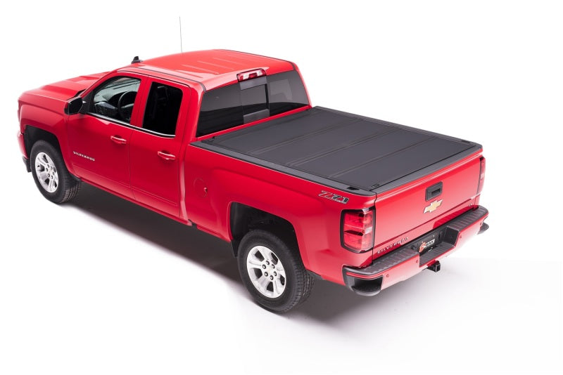 BAK Tonneau Covers - Hard Fold BAK 2014 Chevy Silverado 1500 / 15-20 Chevy Silverado 2500/3500 8ft Bed BAKFlip MX4 Matte Finish