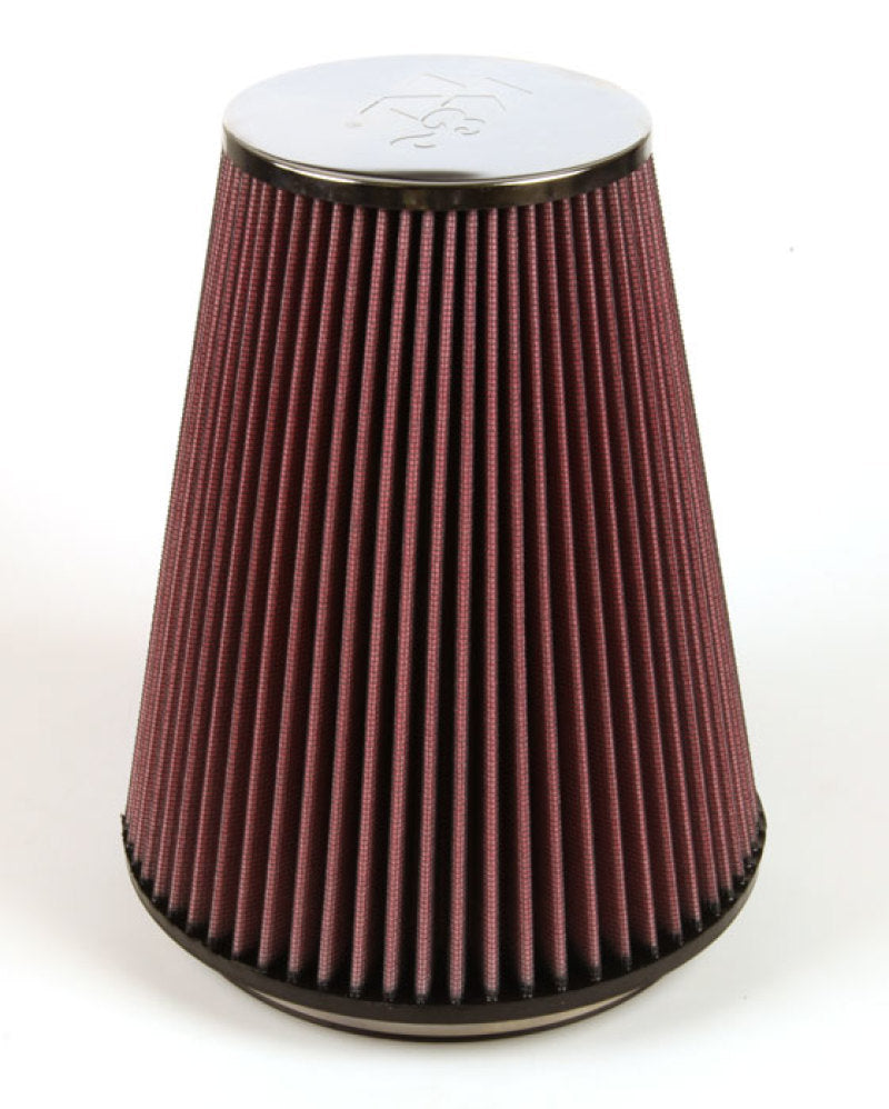 K&N Engineering Air Filters - Universal Fit K&N Universal Chrome Filter 6 inch FLG / 7.5 inch Base / 4.5 inch Top / 9 inch Height