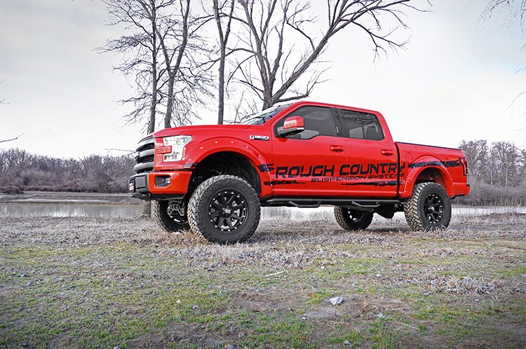 Rough Country Lift Kits 6 Inch Suspension Lift Kit 15-20 F-150 4WD Rough Country - 55730