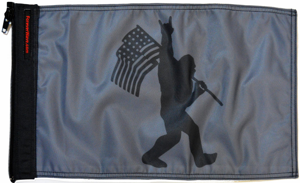 Forever Wave Specialty Car Flags Bigfoot USA Flag Forever Wave - 5584