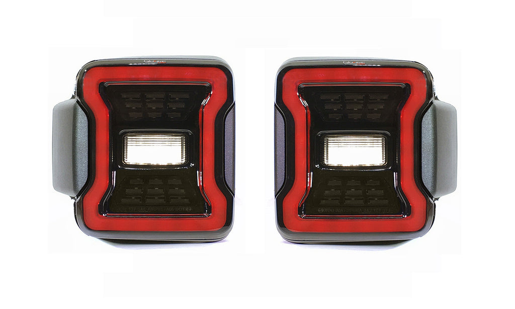 Quake LED Tail Light You gotta check out Quake LED's new Jeep Wrangler JL tail lights - QTE558