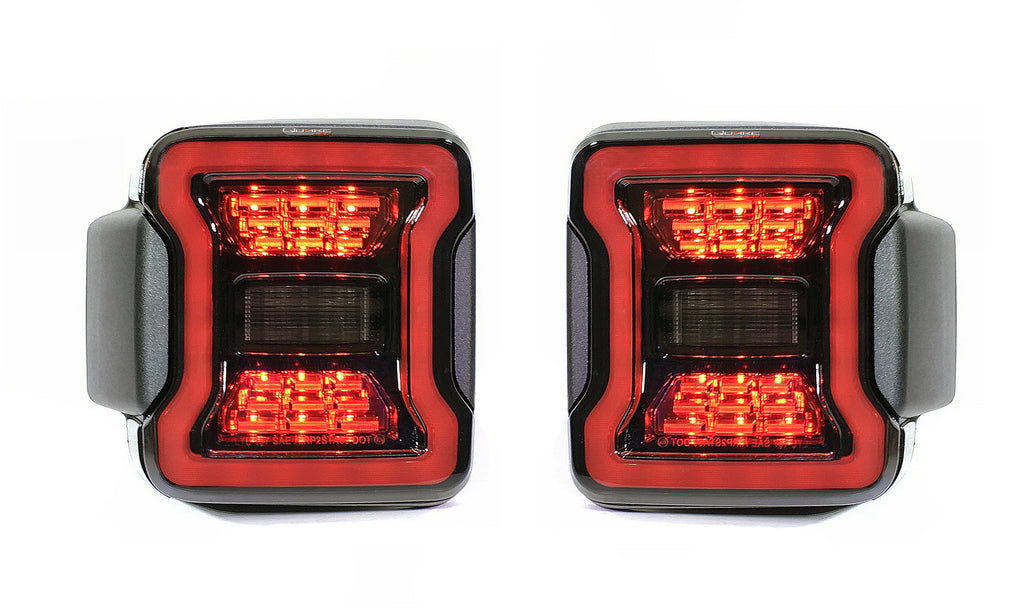 Quake LED Tail Light You gotta check out Quake LED's new Jeep Wrangler JL tail lights - QTE558