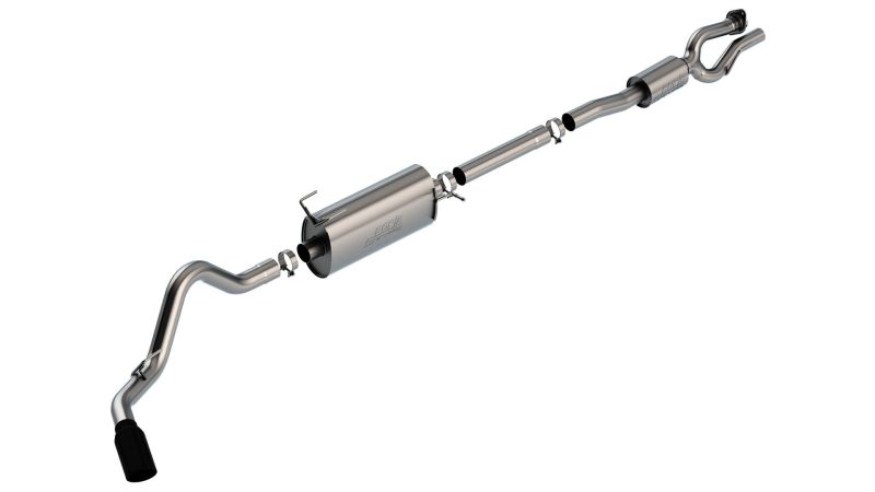 Borla Catback Borla 20-22 F-250/F-350 SUPER DUTY 7.3L V8 AT 2WD / 4WD 4DR WB142 S-TYPE Cat Back S RD RL AC S BLACK