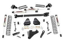 Load image into Gallery viewer, Rough Country Lift Kits 4.5 Inch Inch Ford Suspension Lift Kit w/ V2 Shocks and Front Driveshaft 17-20 F-350 4WD Diesel Dually Rough Country - 55971