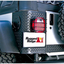 Load image into Gallery viewer, Rugged Ridge Light Covers and Guards Rugged Ridge 76-06 Jeep CJ / Jeep Wrangler Black Euro Tail Light Guards