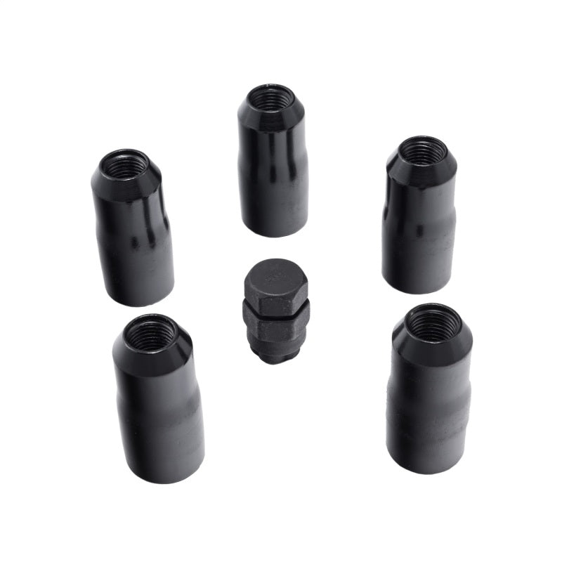 Rugged Ridge Lug Nuts Rugged Ridge 18-20 Jeep Wrangler JL/JLU Black M14-1.5 Wheel Lock Nut Set w/Key