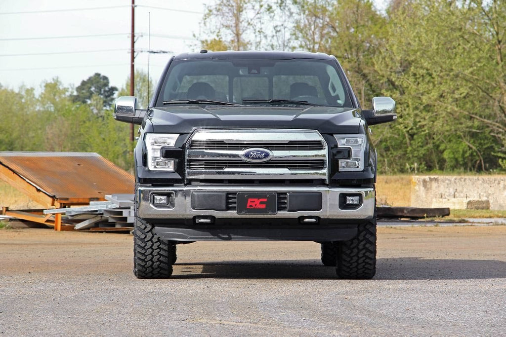 Rough Country Leveling Kit 2 Inch Leveling Billet Strut Extensions 14-21 F-150 Rough Country - 569