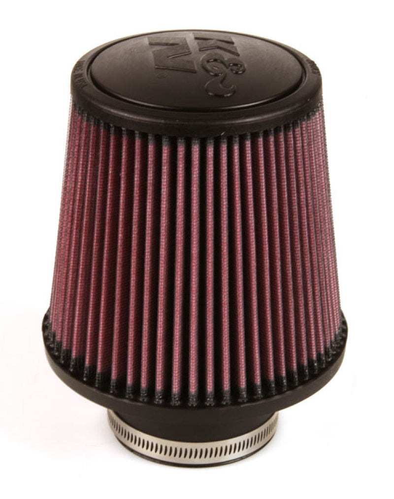 K&N Engineering Air Filters - Universal Fit K&N Universal Rubber Filter - Round Tapered 6in Base OD x 3in Flange ID x 6in H