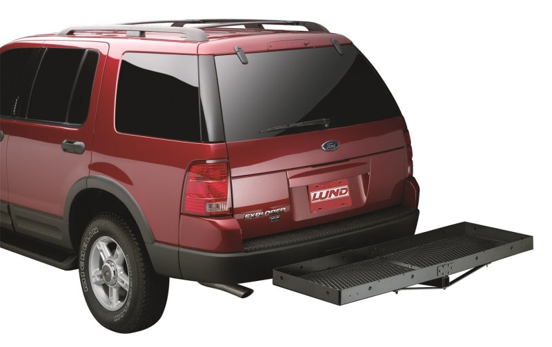 LUND Hitch Racks Lund Universal 20in X 60in Basic Cargo Carrier For 2in Hitches - Black