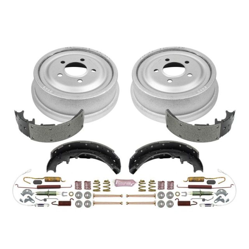 PowerStop Brake Drums Power Stop 98-09 Ford Ranger 4WD (w/10in Drum) Rear Autospecialty Drum Kit