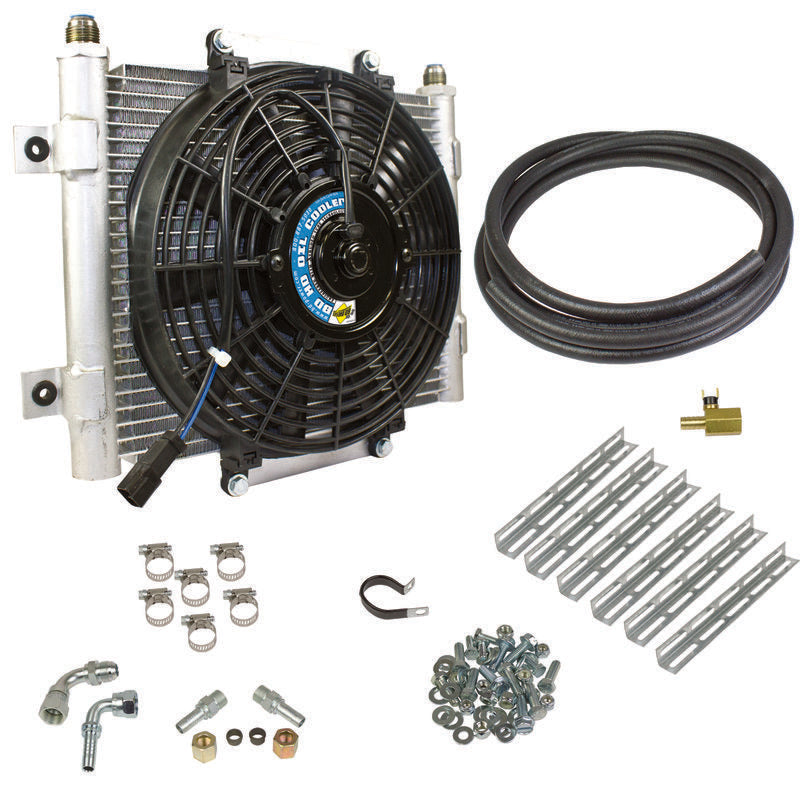 BD Diesel Transmission Coolers BD Diesel Xtruded Trans Oil Cooler - 1/2 inch Cooler Lines