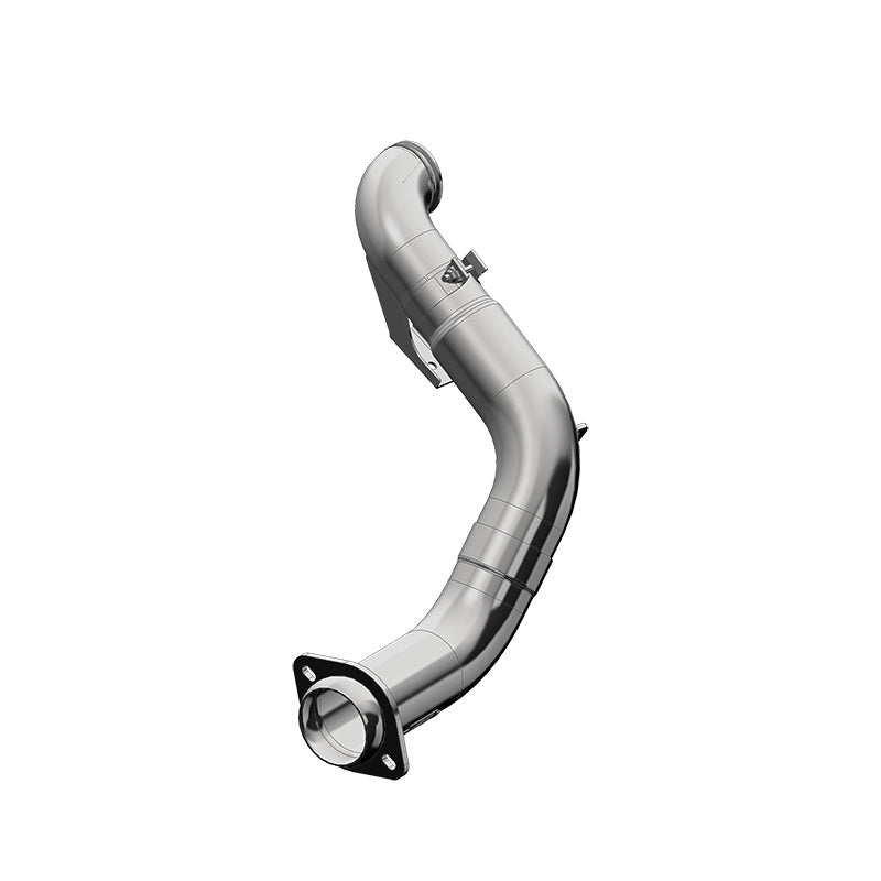 MBRP Downpipes MBRP 2015 Ford 6.7L Powerstroke (Non Cab & Chassis Only) 4in Turbo Down-Pipe T409 Aluminized
