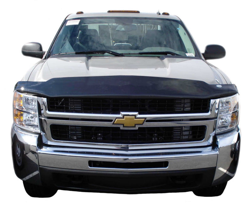 AVS Stone/Bug Deflectors AVS 05-06 Chevy Silverado 2500 High Profile Bugflector II Hood Shield - Smoke