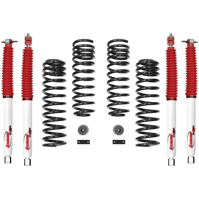 Rancho Lift Kits Rancho 07-17 Jeep Wrangler Front and Rear Suspension System - Master Part Number / One Box