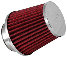 Load image into Gallery viewer, K&amp;N Engineering Air Filters - Universal Fit K&amp;N Universal Chrome Filter 2 3/4in FLG / 4 1/2in Bottom / 4 1/2in Height