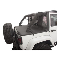 Load image into Gallery viewer, Rampage Soft Tops Rampage 2007-2018 Jeep Wrangler(JK) Unlimited 4-Door Trailview Tonneau Top - Black Diamond