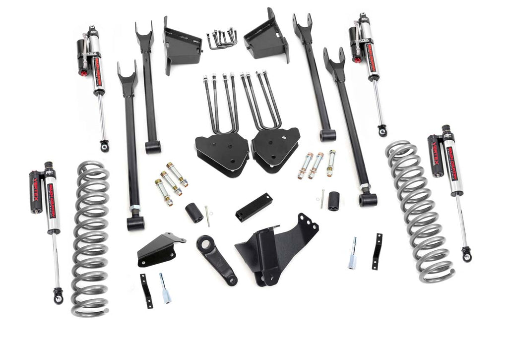 Rough Country Lift Kits 8 Inch Suspension Lift Kit 4-Link w/Vertex Shocks 08-10 F-250/350 4WD Rough Country - 59250