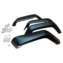 Load image into Gallery viewer, Crown Automotive Jeep Replacement Fender Flare Set Smooth Paintable Fender Flare Kit for 07-18 Jeep JK Wrangler; 4 Flares, Hardware - 5KCK