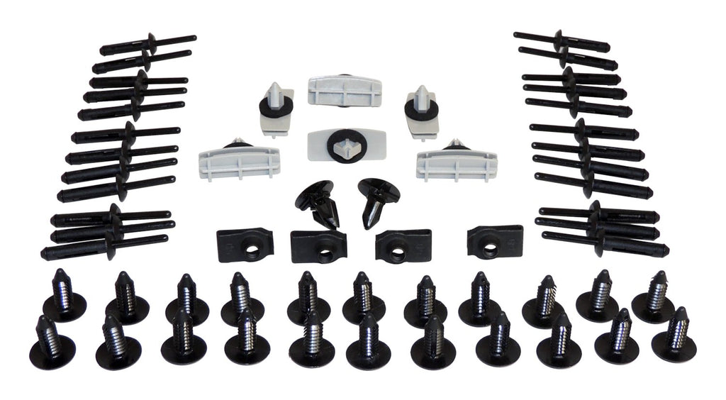 Crown Automotive Jeep Replacement Fender Flare Hardware Kit Fender Flare Hardware Kit for 2007-2018 Jeep JK Wrangler - 5KHK
