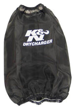Load image into Gallery viewer, K&amp;N Engineering Pre-Filters K&amp;N Drycharger Black Air Filter Wrap - Round Tapered