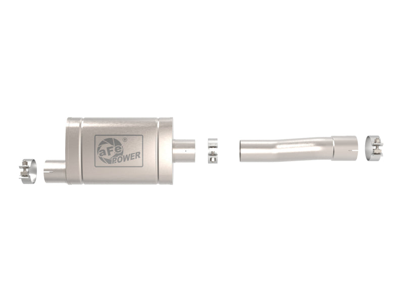 aFe Catback Apollo GT Series 409 Stainless Steel Muffler Upgrade Pipe GM Silverado/Sierra 1500 19-20 V8-5.3L