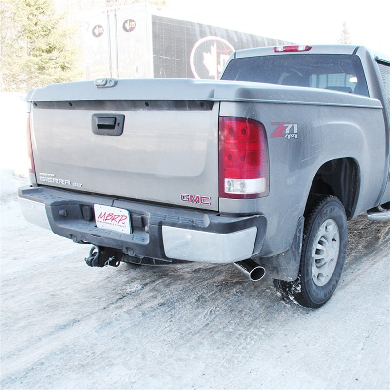 MBRP Catback MBRP 07-10 Chevy/GMC 2500HD PU 6.0L V8 3.5in Single Side Exit T409 Cat Back Perf Exhaust