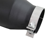 Load image into Gallery viewer, aFe Catback aFe Diesel Exhaust Tip Bolt On Black 4in Inlex x 6in Outlet x 12in