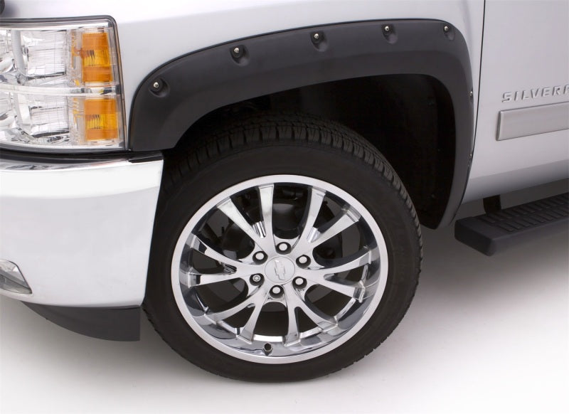 LUND Fender Flares Lund 2017 Ford F-250 Super Duty RX-Rivet Textured Elite Series Fender Flares - Black (4 Pc.)