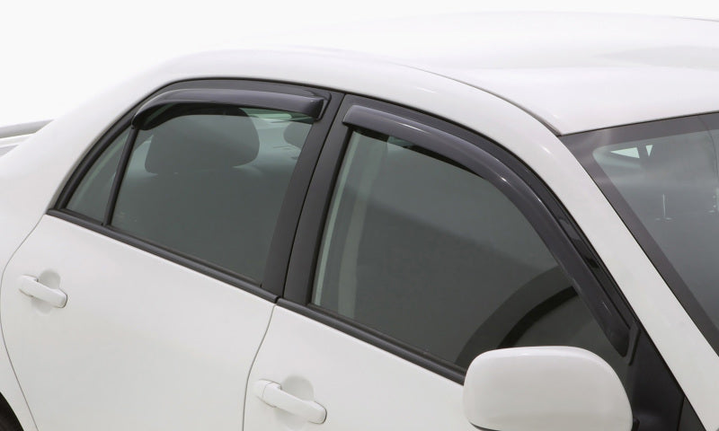 AVS Wind Deflectors AVS 00-05 Ford Focus ZX4 Ventvisor In-Channel Front & Rear Window Deflectors 4pc - Smoke