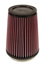 Load image into Gallery viewer, K&amp;N Engineering Air Filters - Universal Fit K&amp;N Filter Universal Rubber Filter 4 inch Flange 5 3/8 inch Base 4 3/8 inch Top 7 inch Height