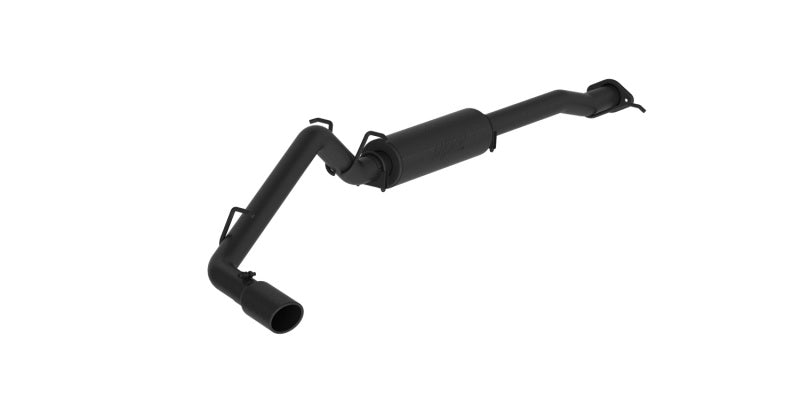 MBRP Catback MBRP 2015 Chevy/GMC Colorado/Canyon 2.5L & 3.6L Black Coated 3in C/B Single Side Exit