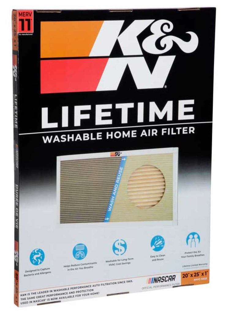 K&N Engineering HVAC Filters K&N HVAC Filter - 20 x 25 x 1