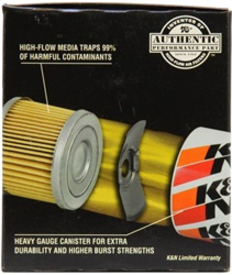K&N Engineering Oil Filters K&N 87-92 Supra Non-Turbo / 99-04 Grand Cherokee 4.0 Performance Gold Oil Filter