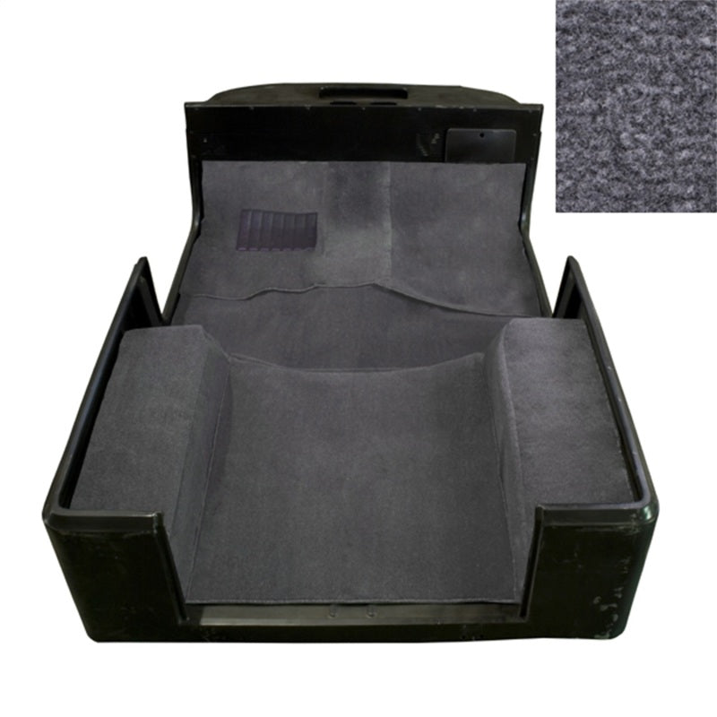 Rugged Ridge Floor Mats Carpeted Rugged Ridge Deluxe Carpet Kit Gray 97-06 Jeep Wrangler TJ