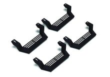 Load image into Gallery viewer, Rampage Side Steps Rampage 1999-2019 Jeep Rock Rail Short Step Universal 4 Piece Set - Black