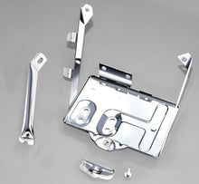 Load image into Gallery viewer, Rugged Ridge Battery Accessories Rugged Ridge 76-86 Jeep CJ Stainless Steel Battery Tray Kit